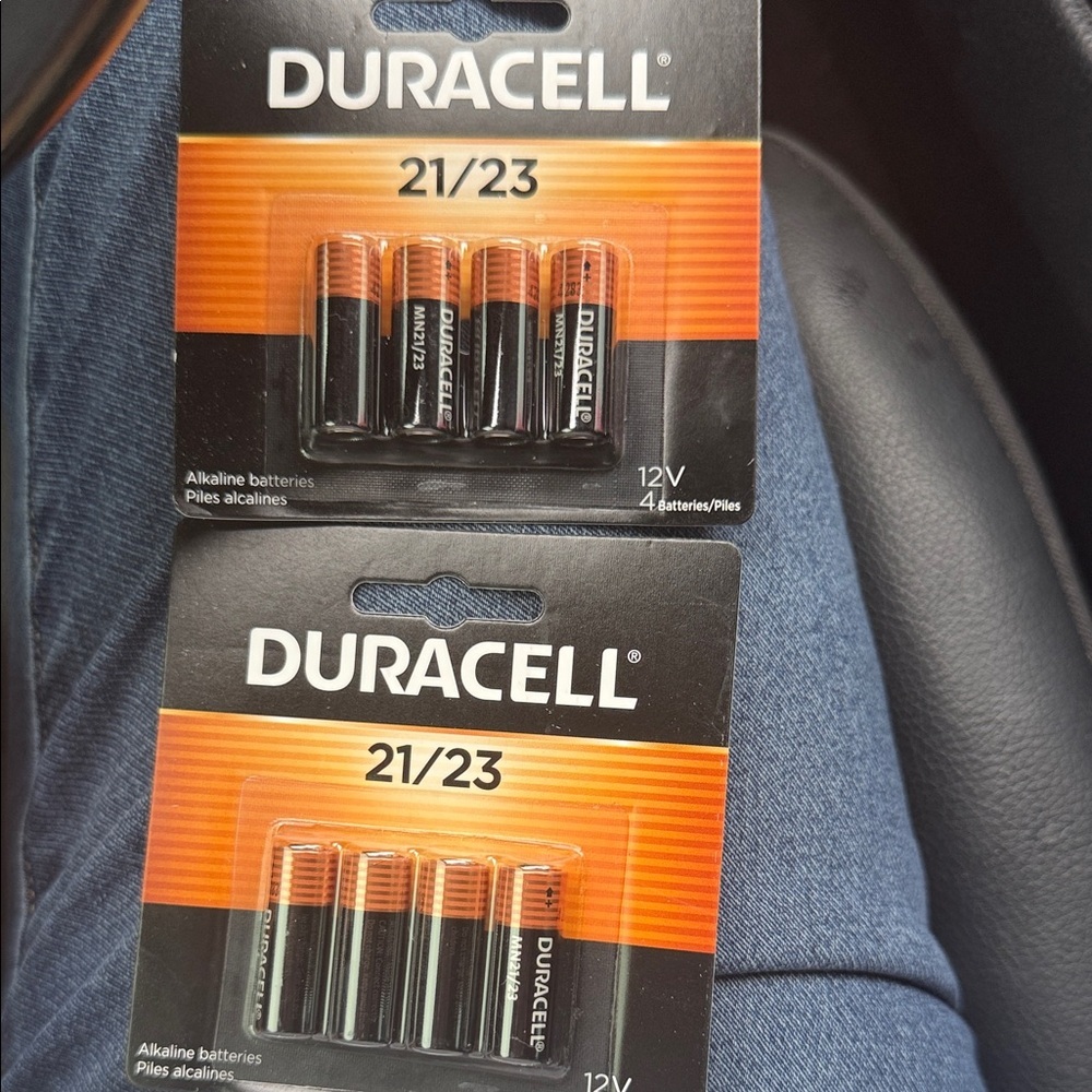 Duracell 21/23 Alkaline Batteries - 12v - includes 2 packs